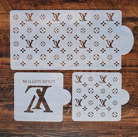 louis vuitton stencil|louis vuitton stencils for painting.